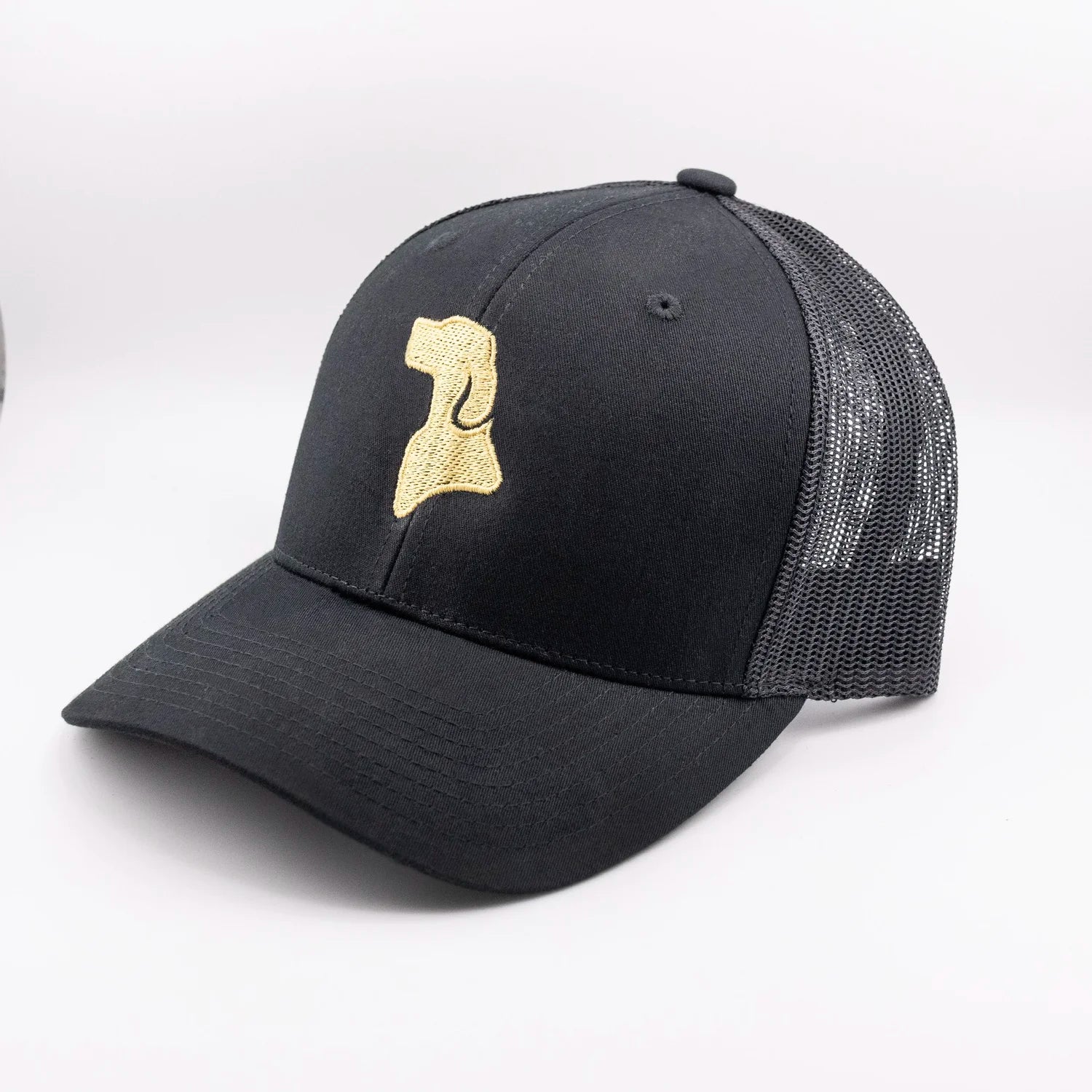 Black & Gold Trucker Hat